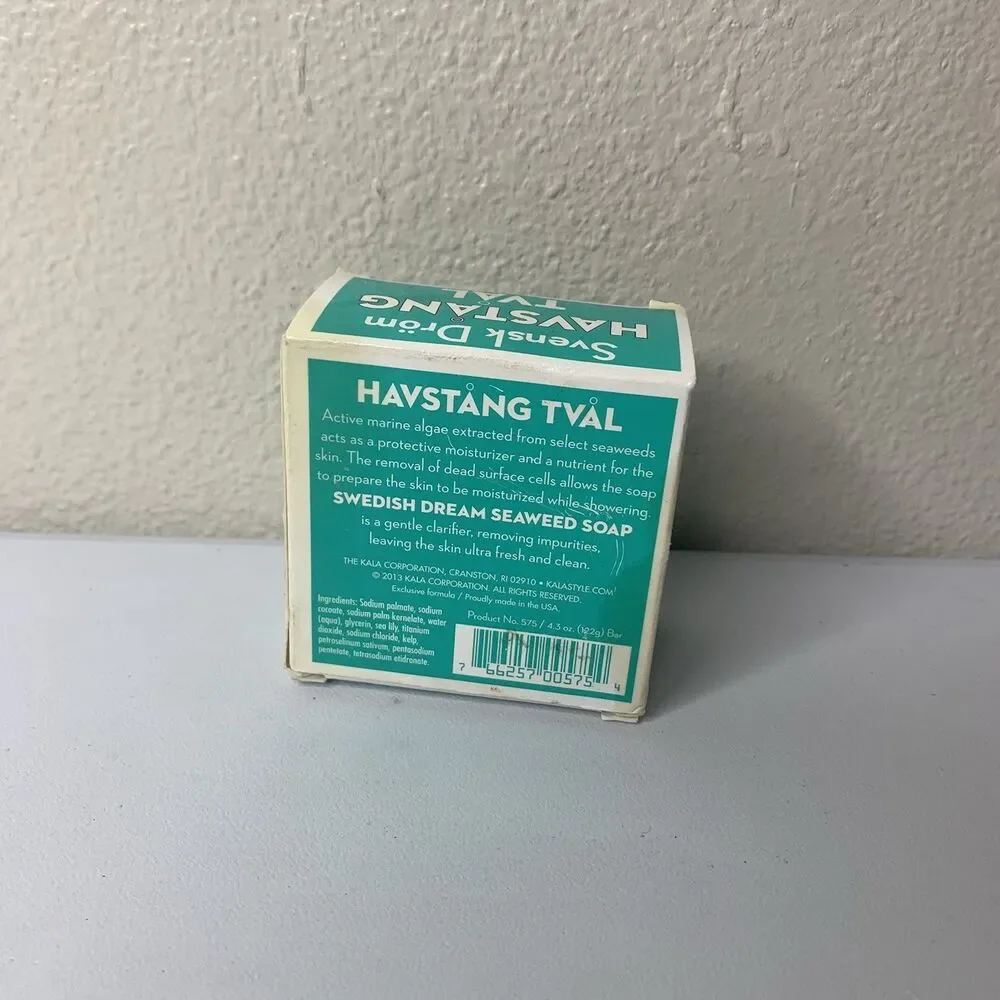 Single Seaweed Soap Bar - 4.3oz, for Deep Cleansing and Hydration